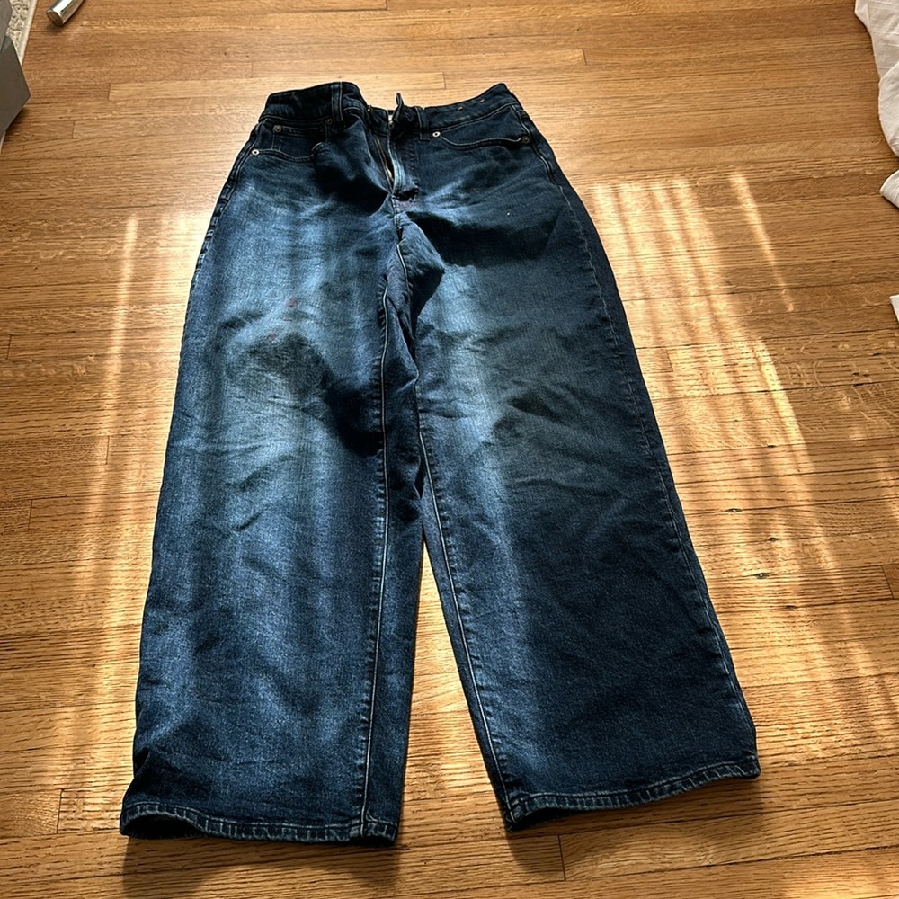 Madewell Women's High Rise Jeans - Dark Blue